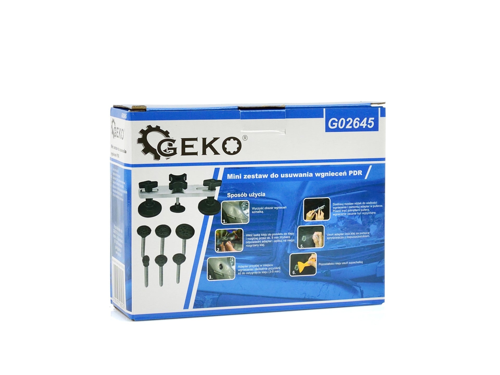 Комплект за изправяне на ламарина, каросерия GEKO