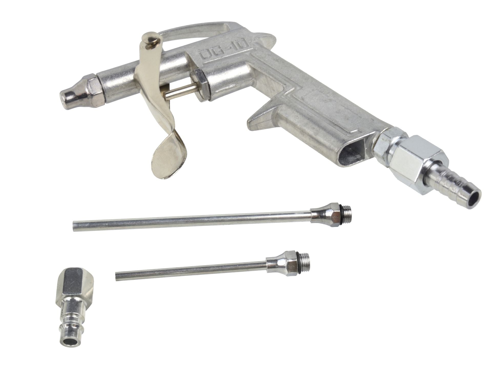 Пневматичен пистолет за обдухване с 5 бр. накрайници