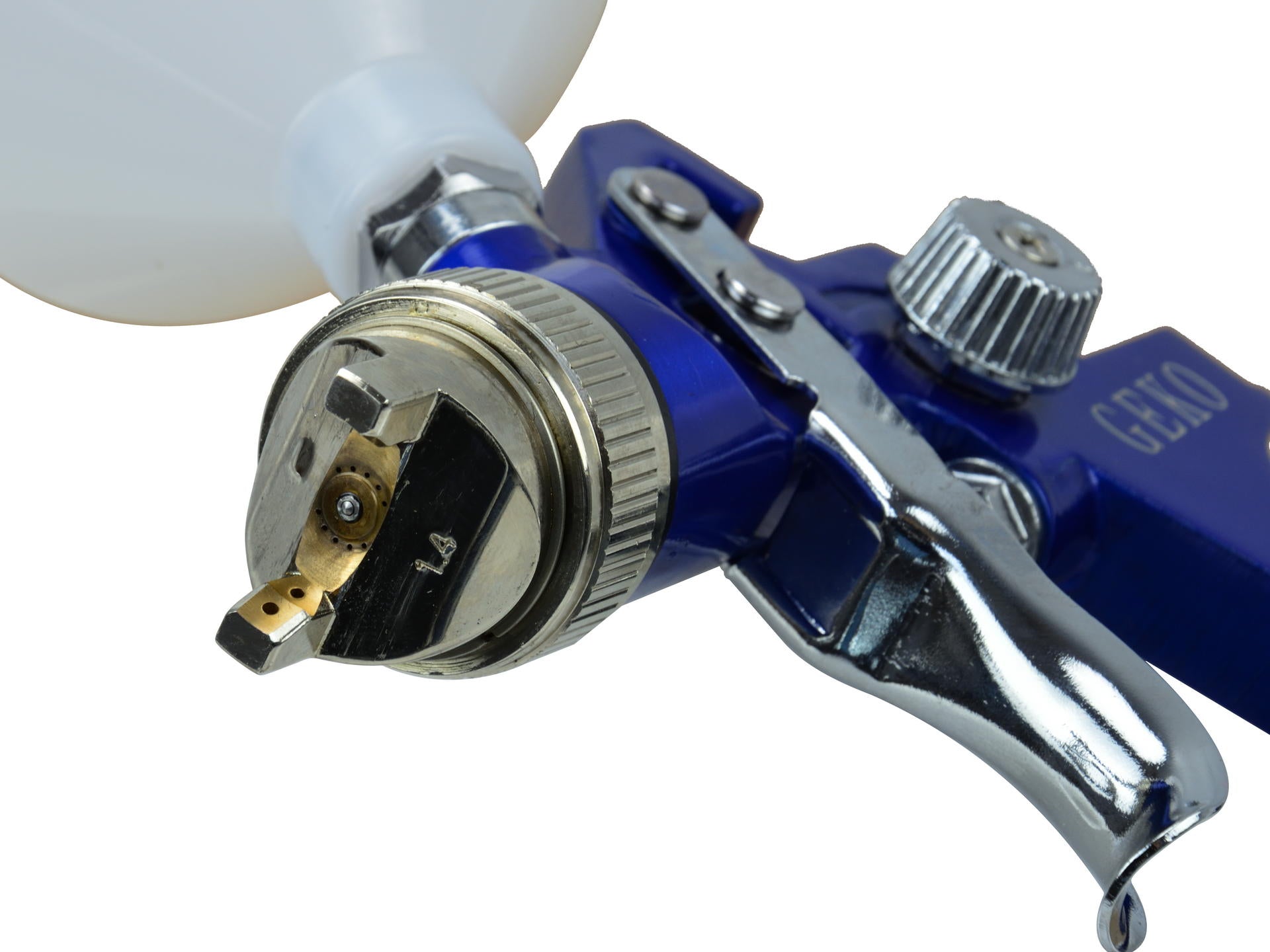 Пистолет за боядисване 1.4 HVLP с пластмасов резервоар 600 мл