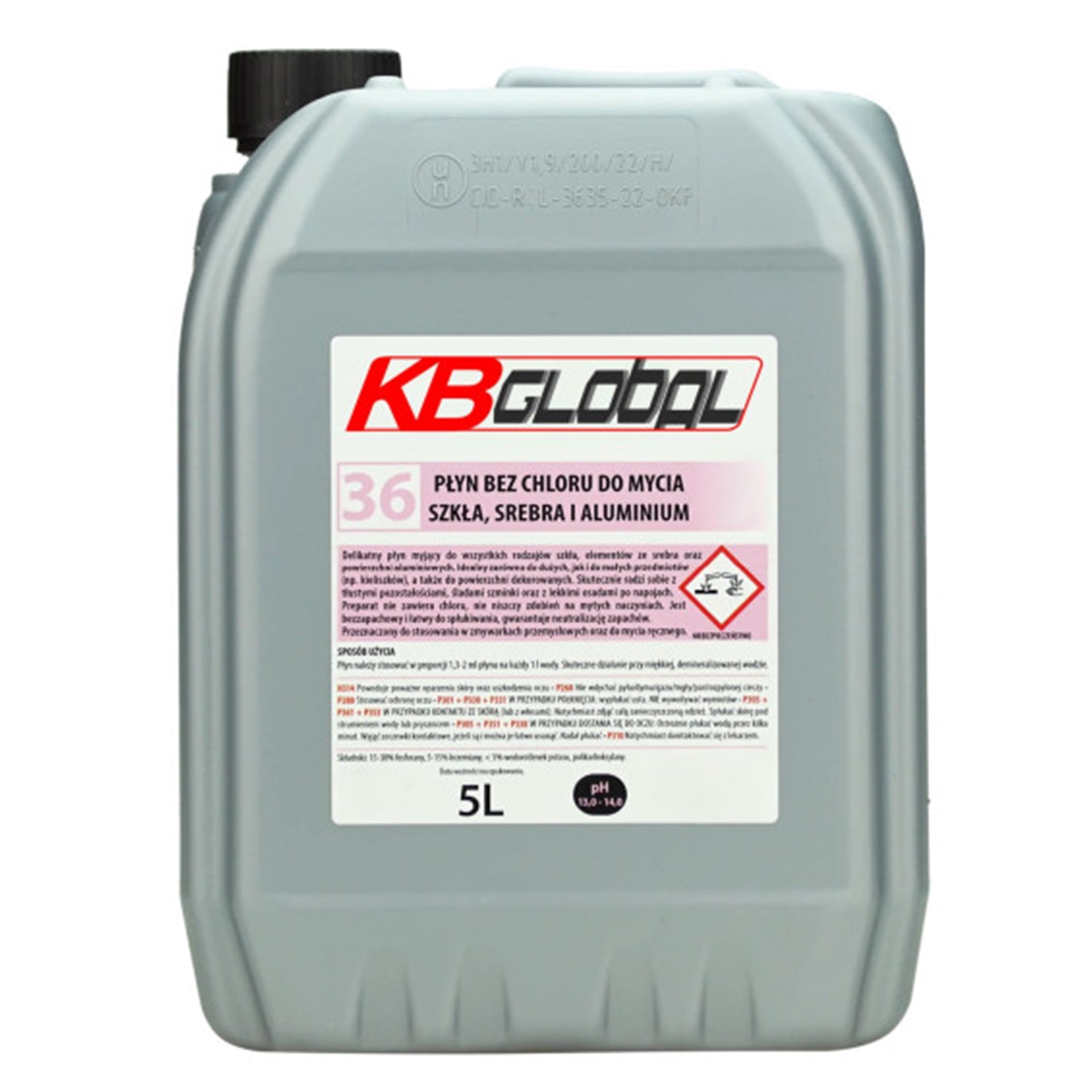 Концентриран обезмасляващ разтвор за миялни машини за части с нагряване 5 л