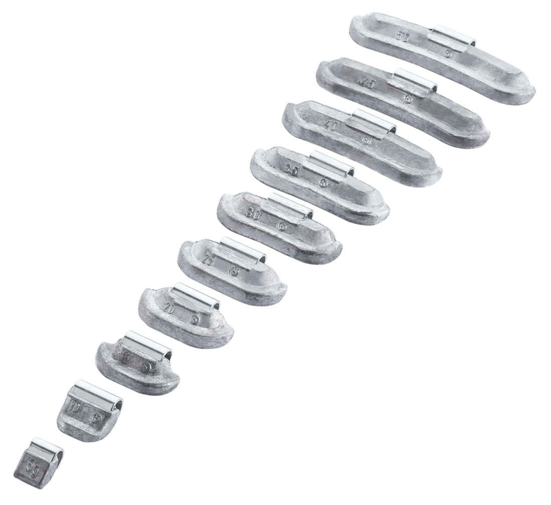 Тежести за баланс на алуминиеви джанти 20 гр - 100 бр - РВ