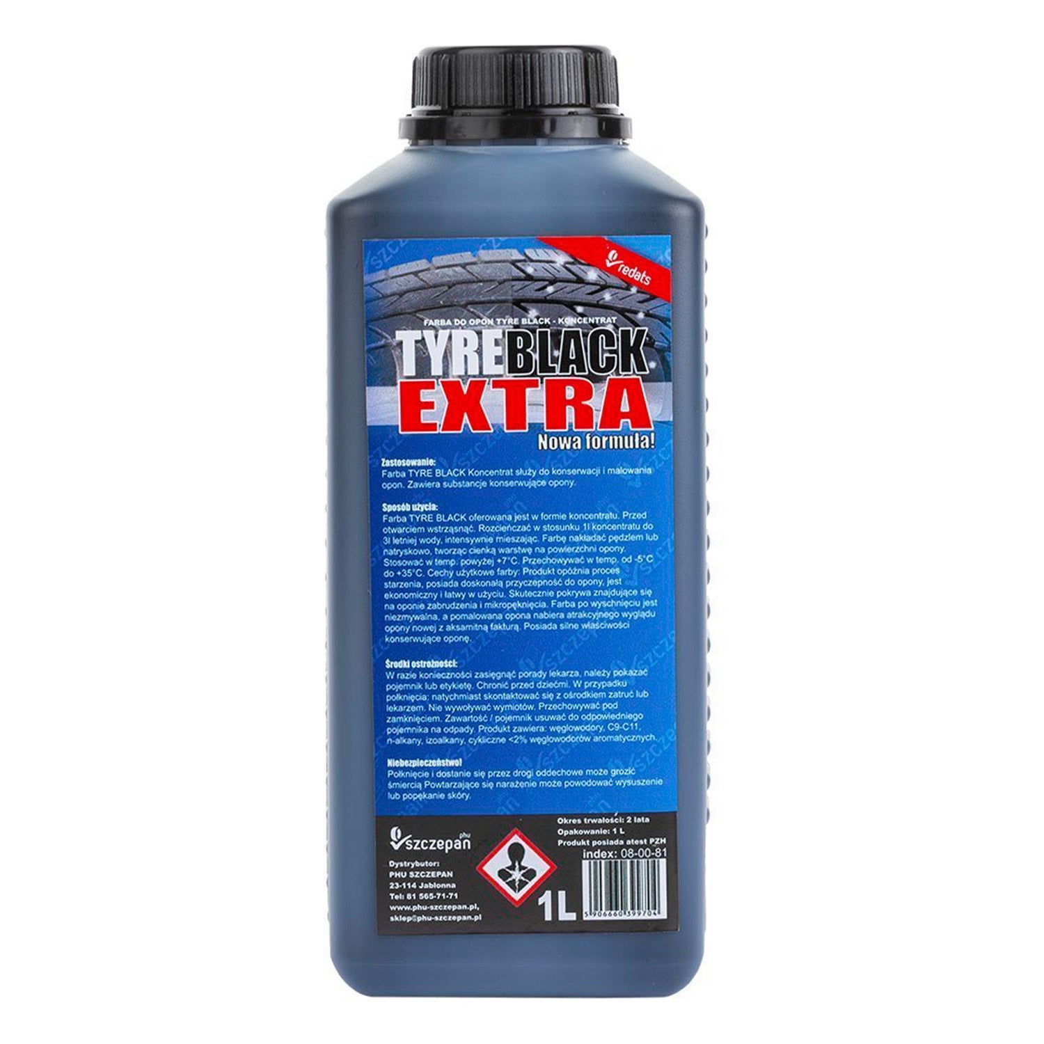 Боя за гуми BLACK TYRE 1л