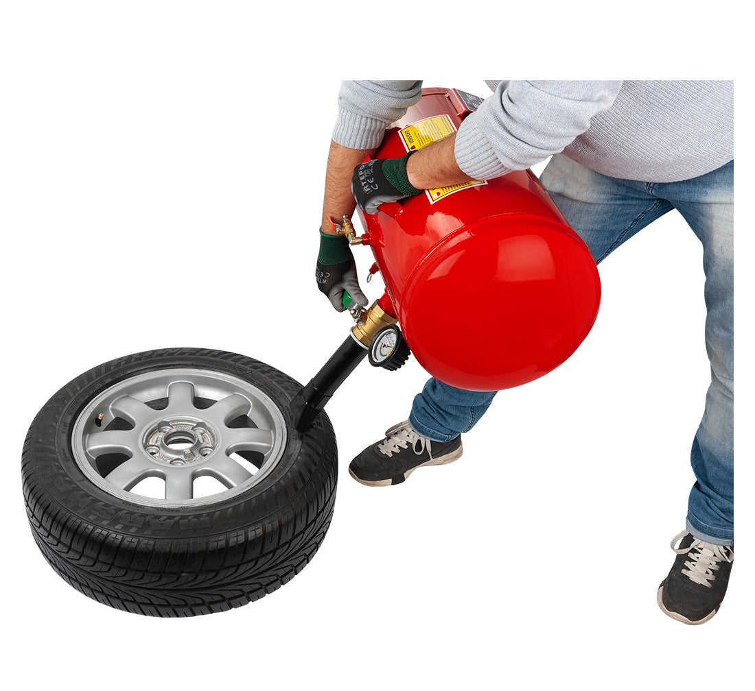 Бутилка за шоково помпане на гуми 38 л