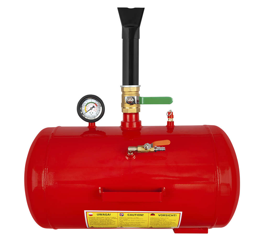 Бутилка за шоково помпане на гуми 38 л