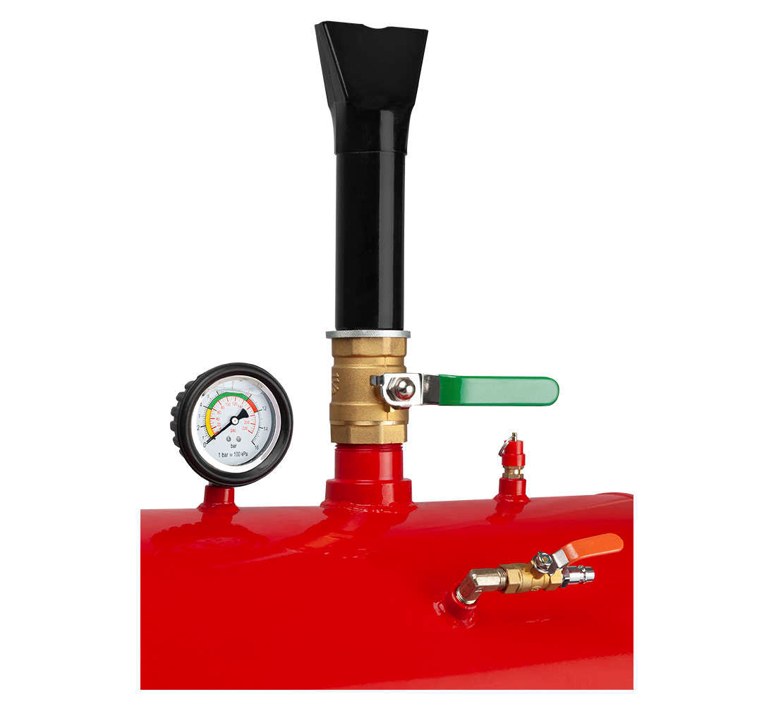 Бутилка за шоково помпане на гуми 38 л