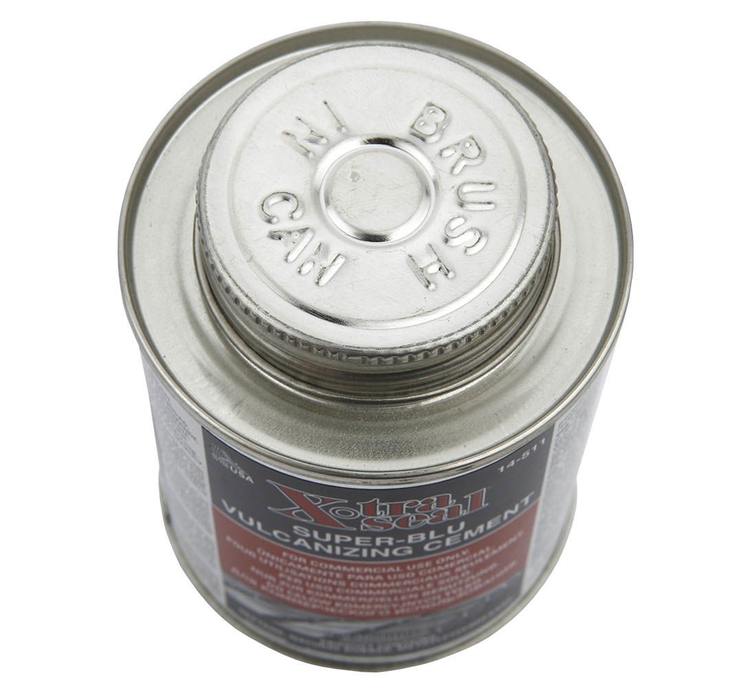 Циментен вулканизиращ разтвор за залепване на лепенки 237 мл син