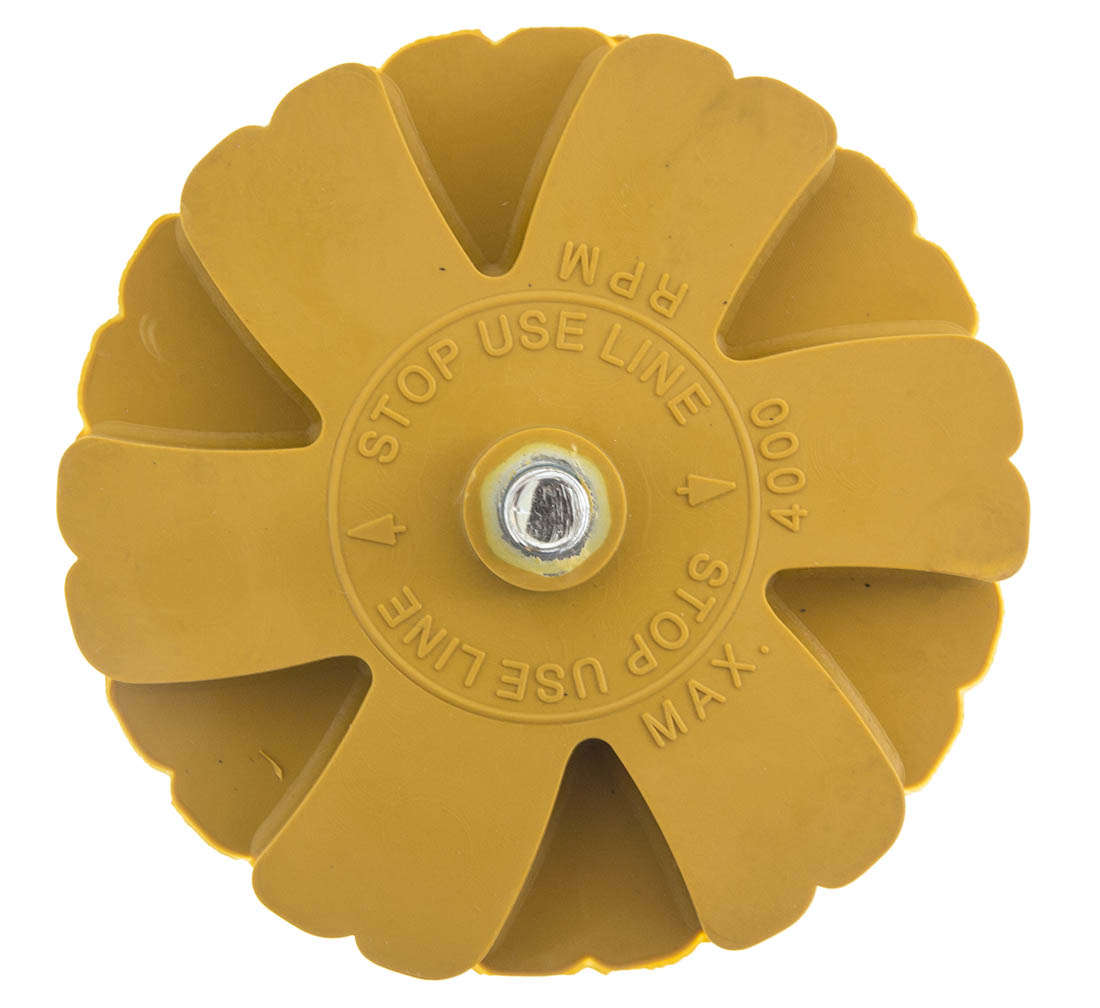 Ръбеста гумичка за отстраняване на примеси от лепило