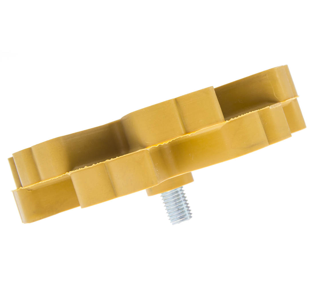 Ръбеста гумичка за отстраняване на примеси от лепило