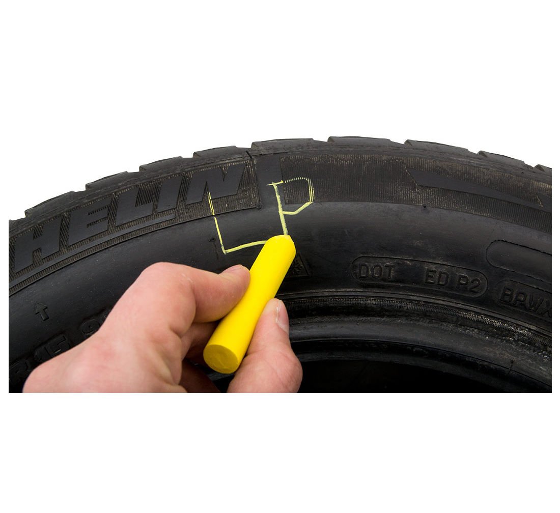 Жълта креда за гуми