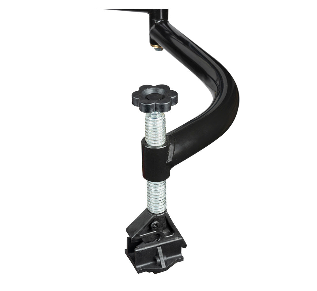 Автоматична машина за монтаж и демонтаж на гуми 12"-26" 230V с вградена система за напомпване и поддържащо рамо RUNFLAT