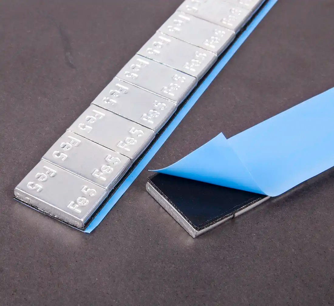 Кутия със залепващи се тежести 5 г FE EDGY 100 ленти