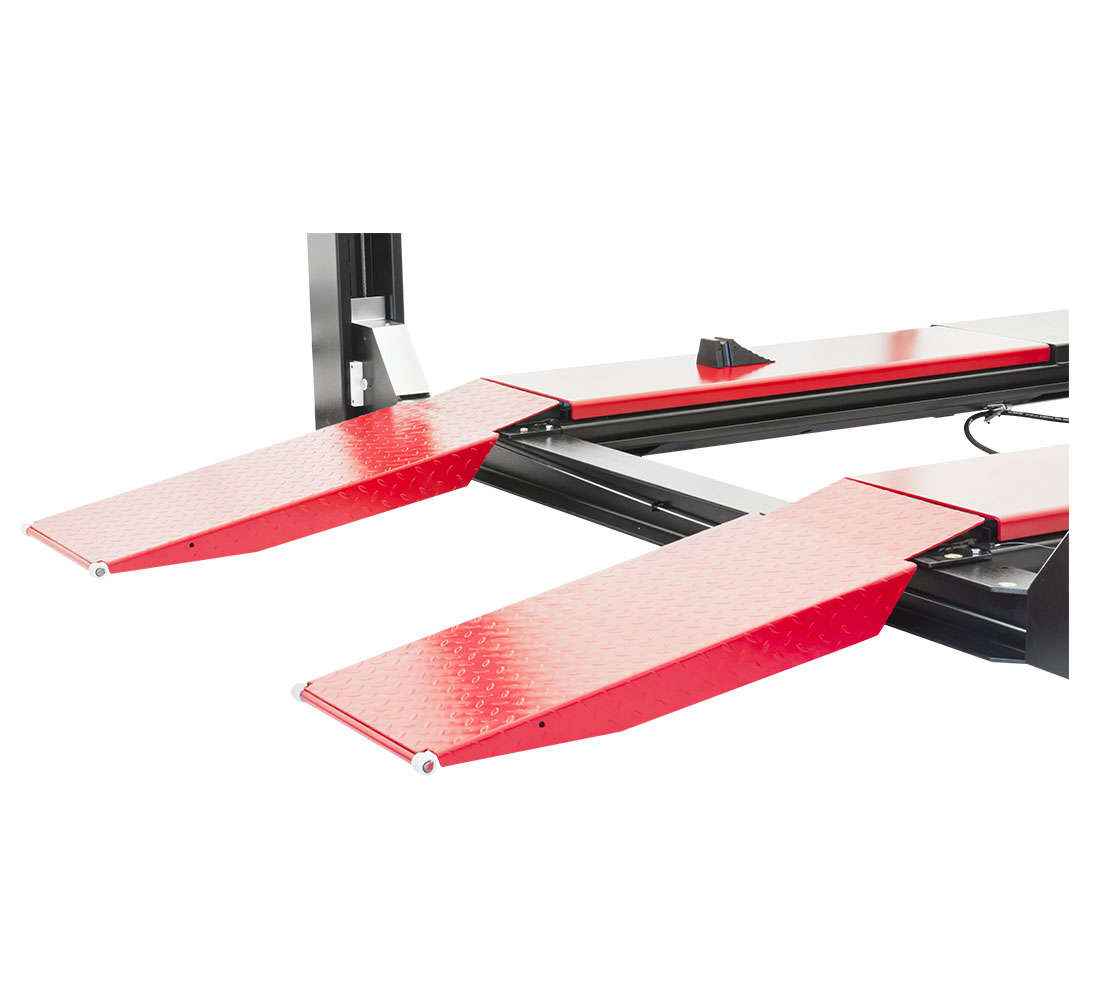 4-колонен подемник за кола 380V 4T с вграден канал + Безплатно масло