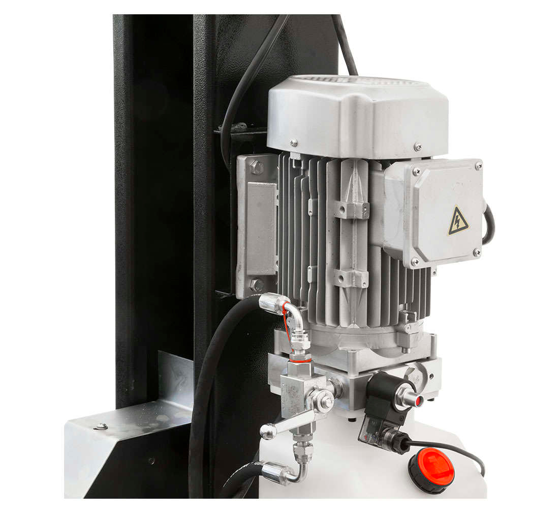 4-колонен подемник за кола 380V 4T с вграден канал + Безплатно масло