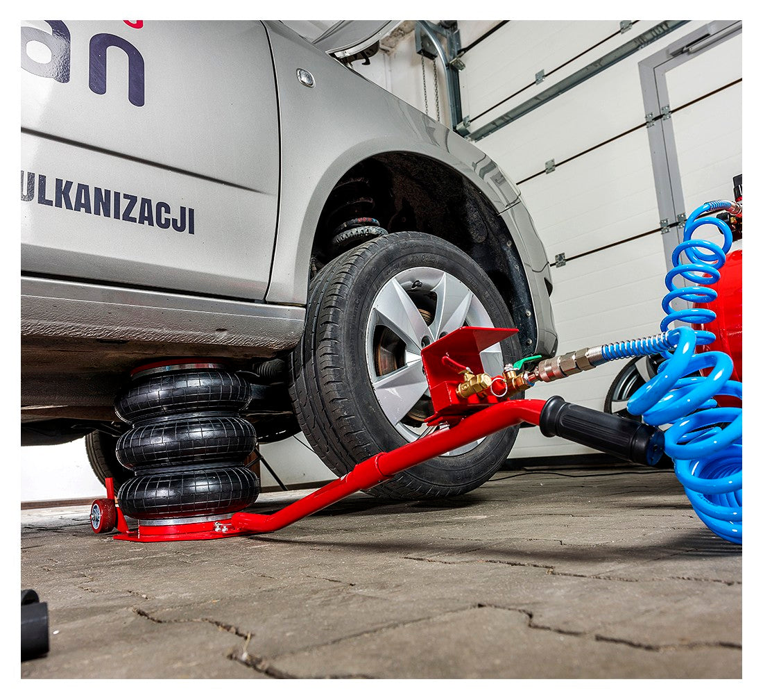 Пневматичен крик с въздушна възглавница, 3.5 т 15-38 см