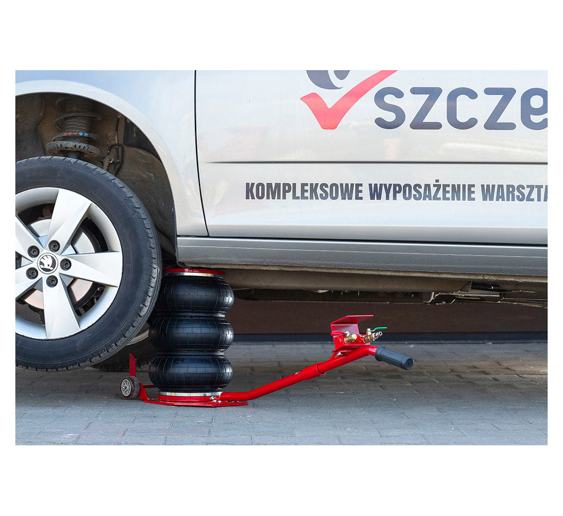 Пневматичен крик с въздушна възглавница, 3.5 т 15-38 см