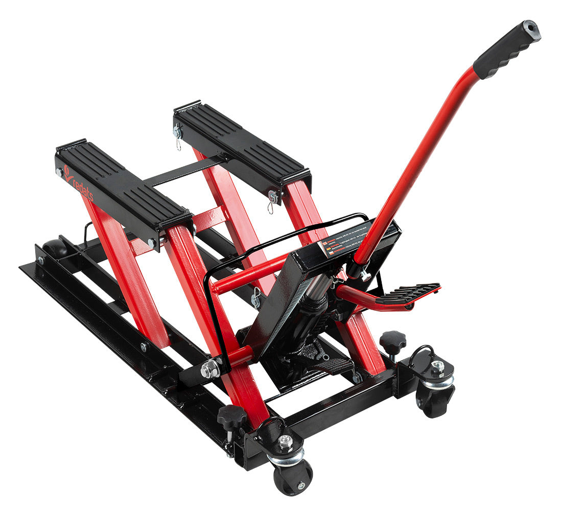 Професионален хидравличен крик за мотоциклети и ATV 680 кг