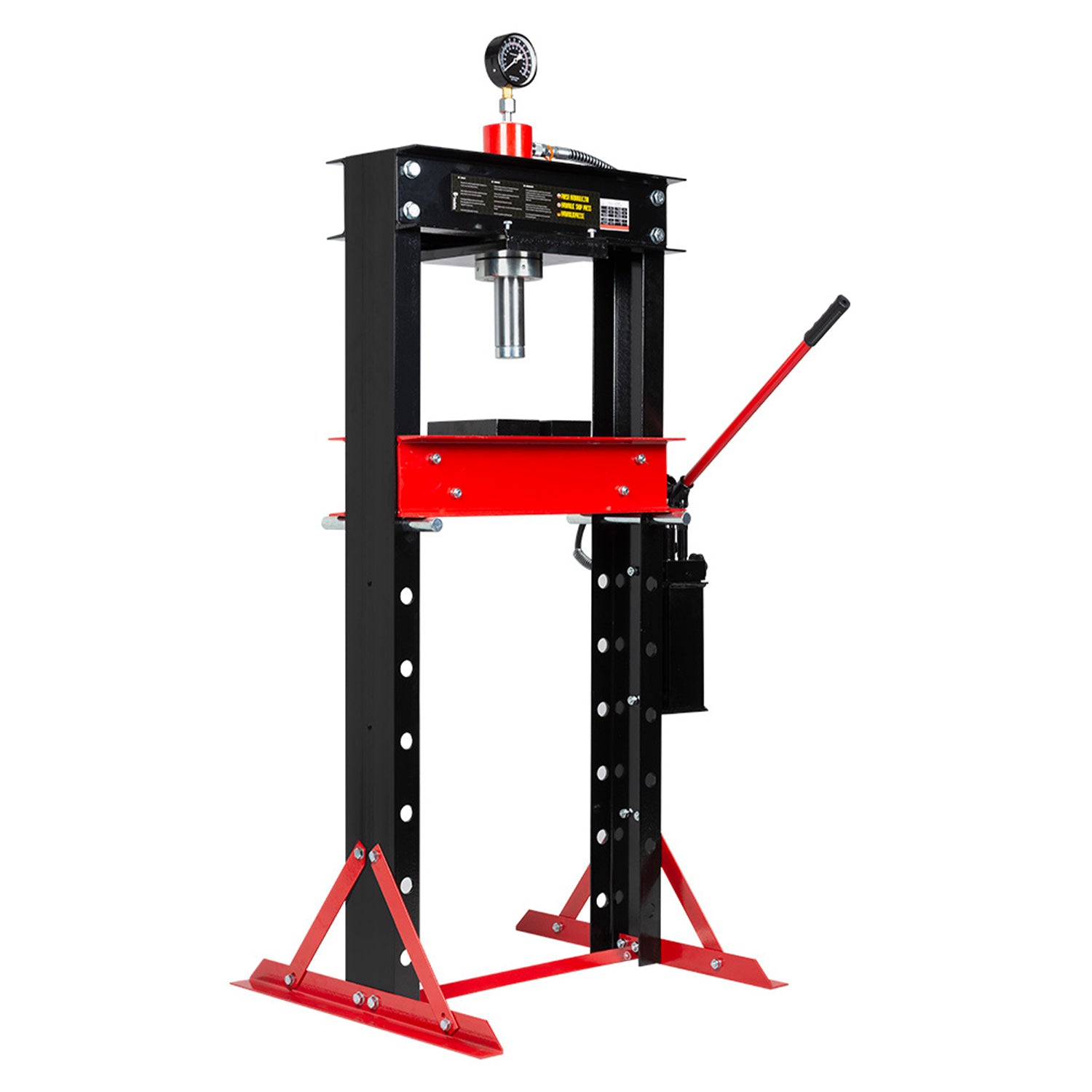 Хидравлична преса стойка 30T с двойна помпа Redats