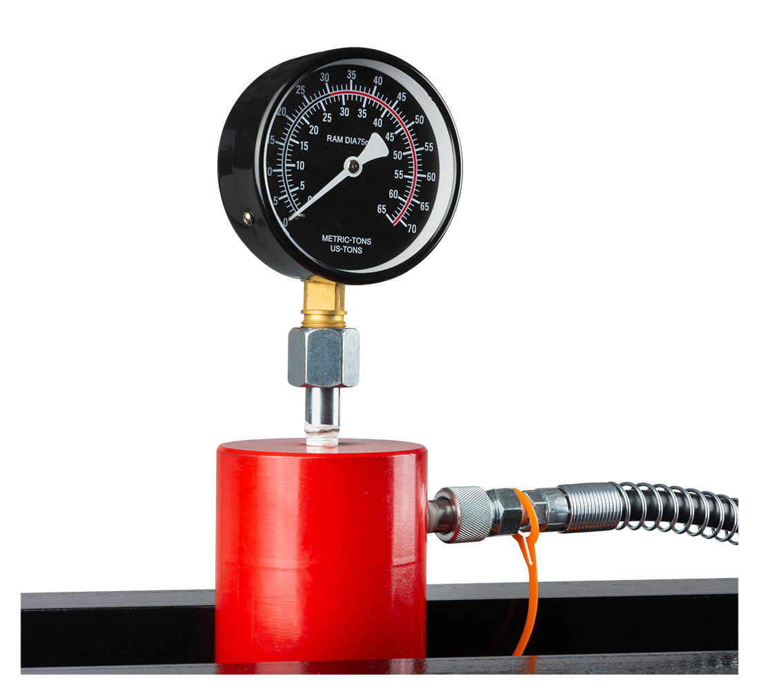 Хидравлична преса стойка 30T с двойна помпа Redats