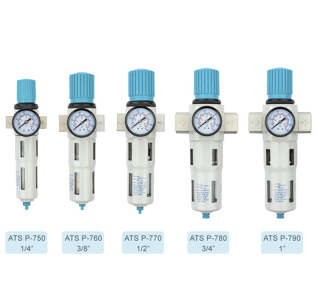 Въздушен филтър с регулатор за налягане 1/4P-750 PRO