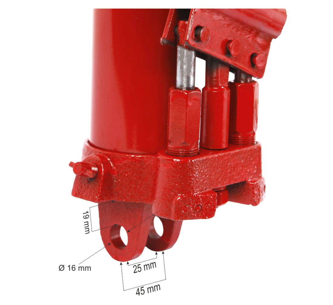 Хидравличен цилиндър с двойна помпа за жираф 8 тона хидравлична макара 2 т