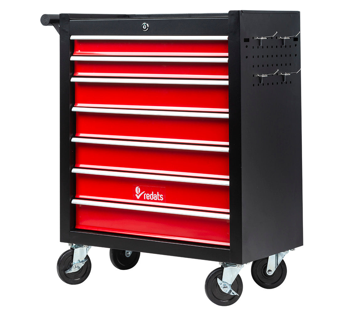 Метален шкаф за инструменти със 7 чекмеджета REDATS
