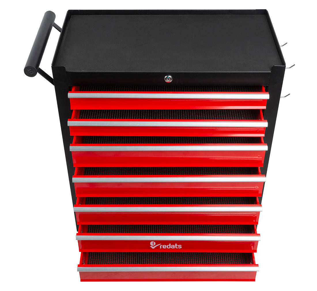 Метален шкаф за инструменти със 7 чекмеджета REDATS