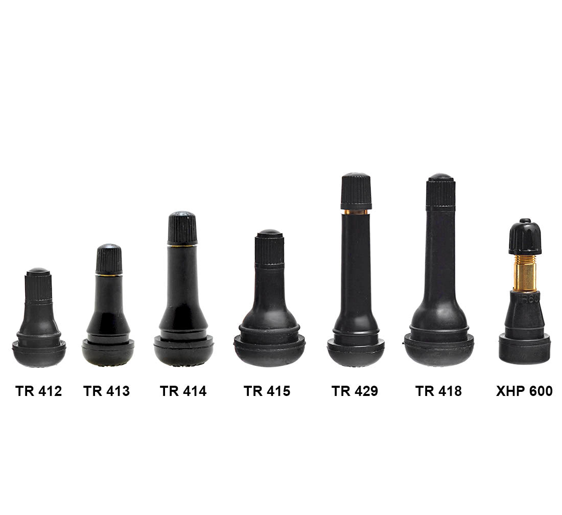 100 броя вентили за безкамерни гуми TR413 45 мм