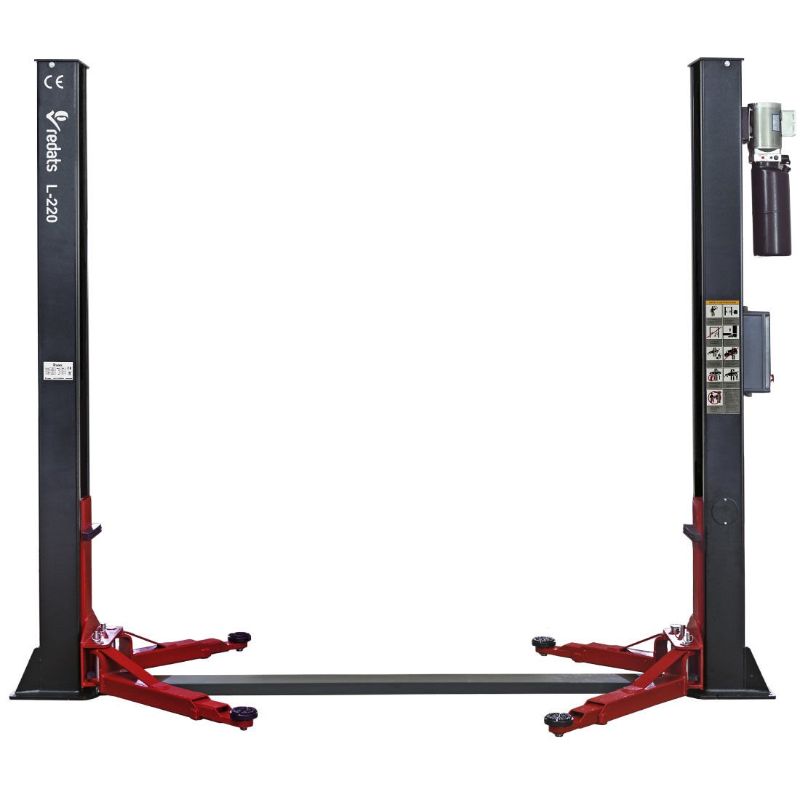 Двуколонен електрохидравличен подемник с автоматично освобождаване 4т 380 V + Безплатно масло