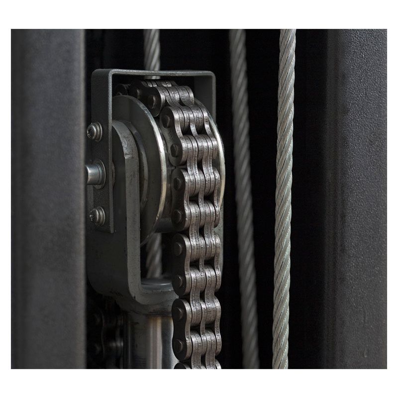 Двуколонен електрохидравличен подемник с автоматично освобождаване 4т 380 V + Безплатно масло