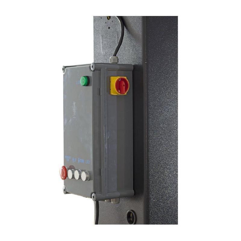 Двуколонен електрохидравличен подемник с автоматично освобождаване 4т 380 V + Безплатно масло