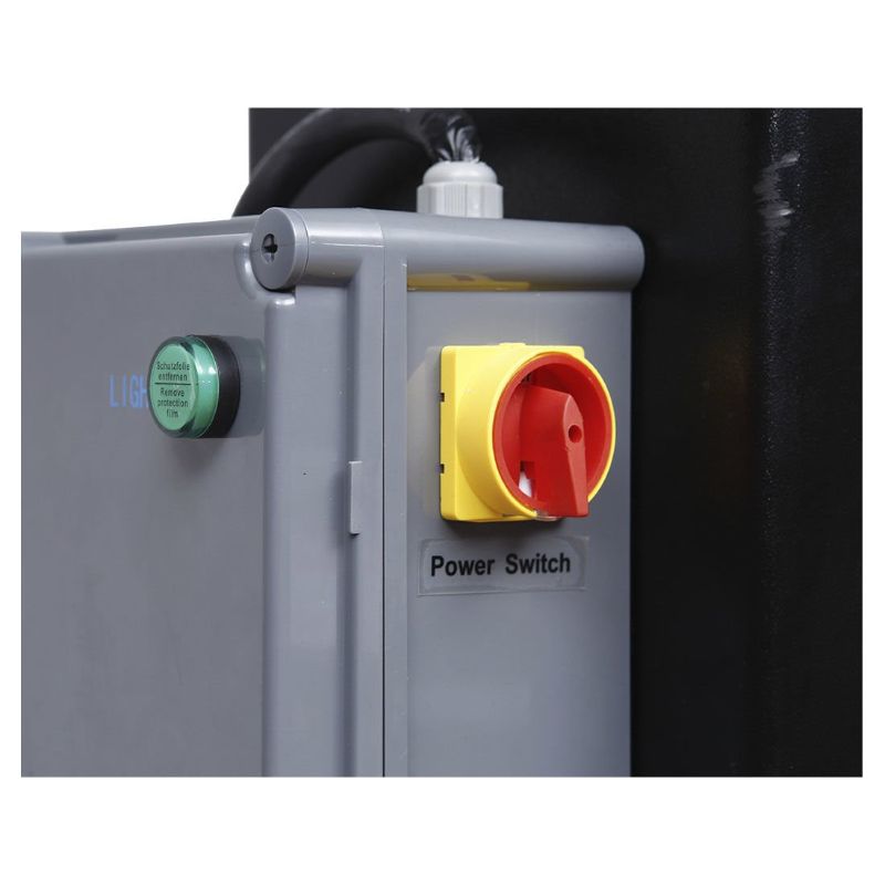 Двуколонен електрохидравличен подемник с автоматично освобождаване 4т 380 V + Безплатно масло