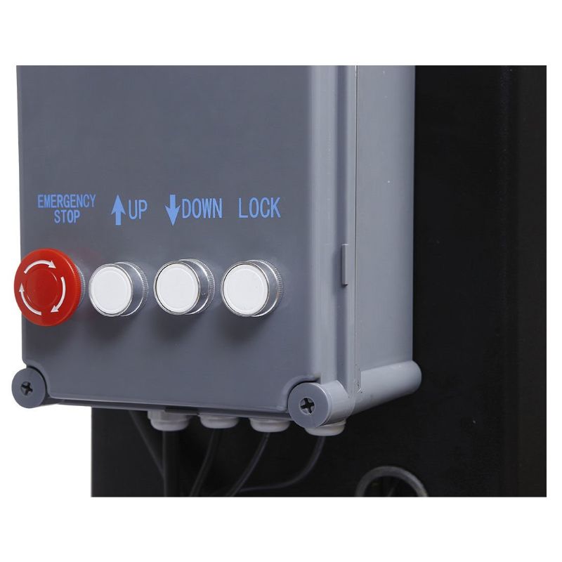 Двуколонен електрохидравличен подемник с автоматично освобождаване 4т 380 V + Безплатно масло