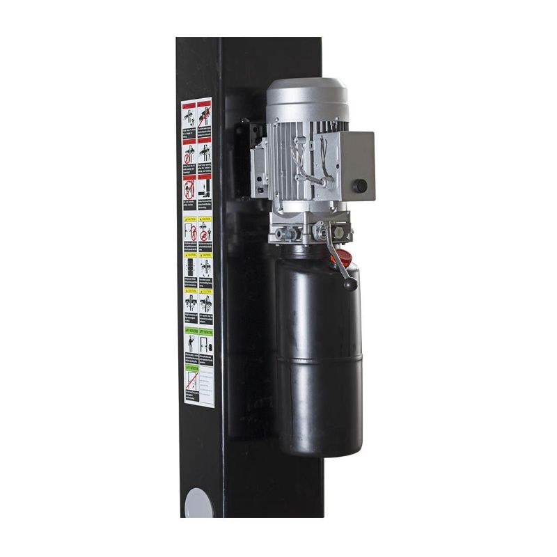 Двуколонен подемник 4т 380V с горна греда, ръчен