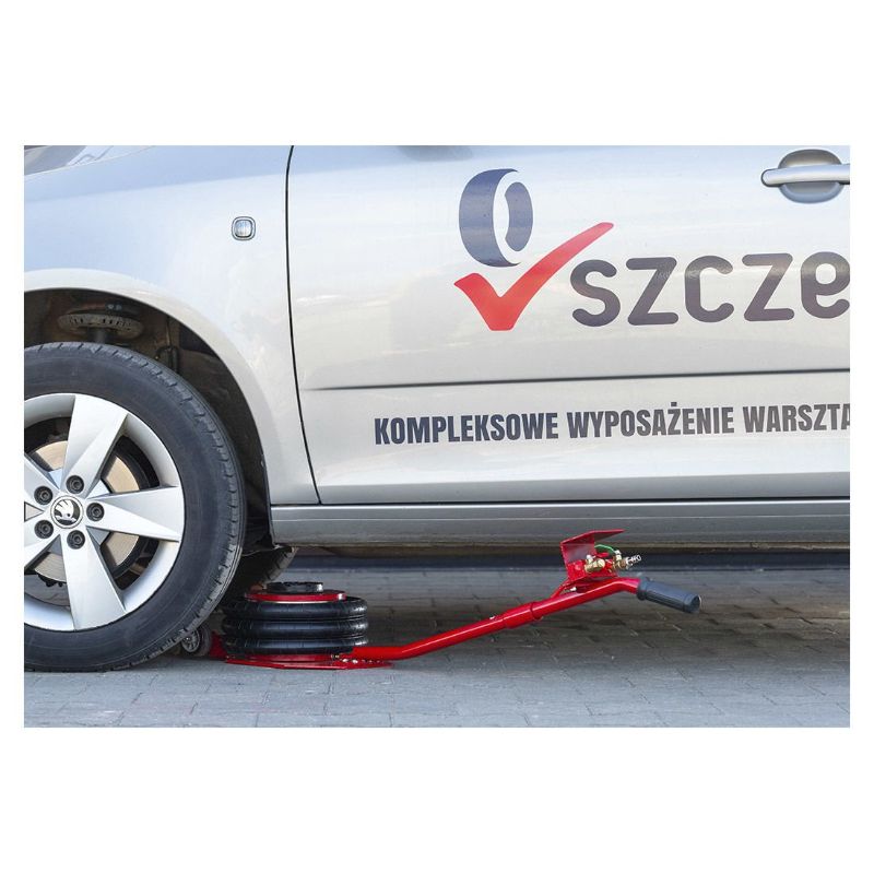 Пневматичен крик с въздушна възглавница, 3.5 т 15-38 см