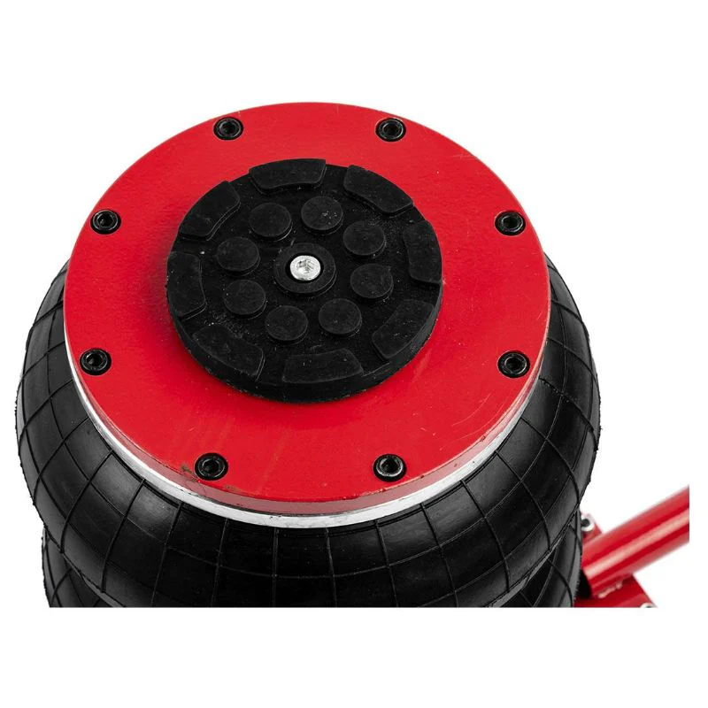 Пневматичен ударен гайковерт 1/2 1900NM + Въздушен компресор 200 л 5.5CP 380V + Маркуч за въздух, спирален - 8 х 12 мм - 15м + Пневматичен крик с въздушна възглавница 3.5 т