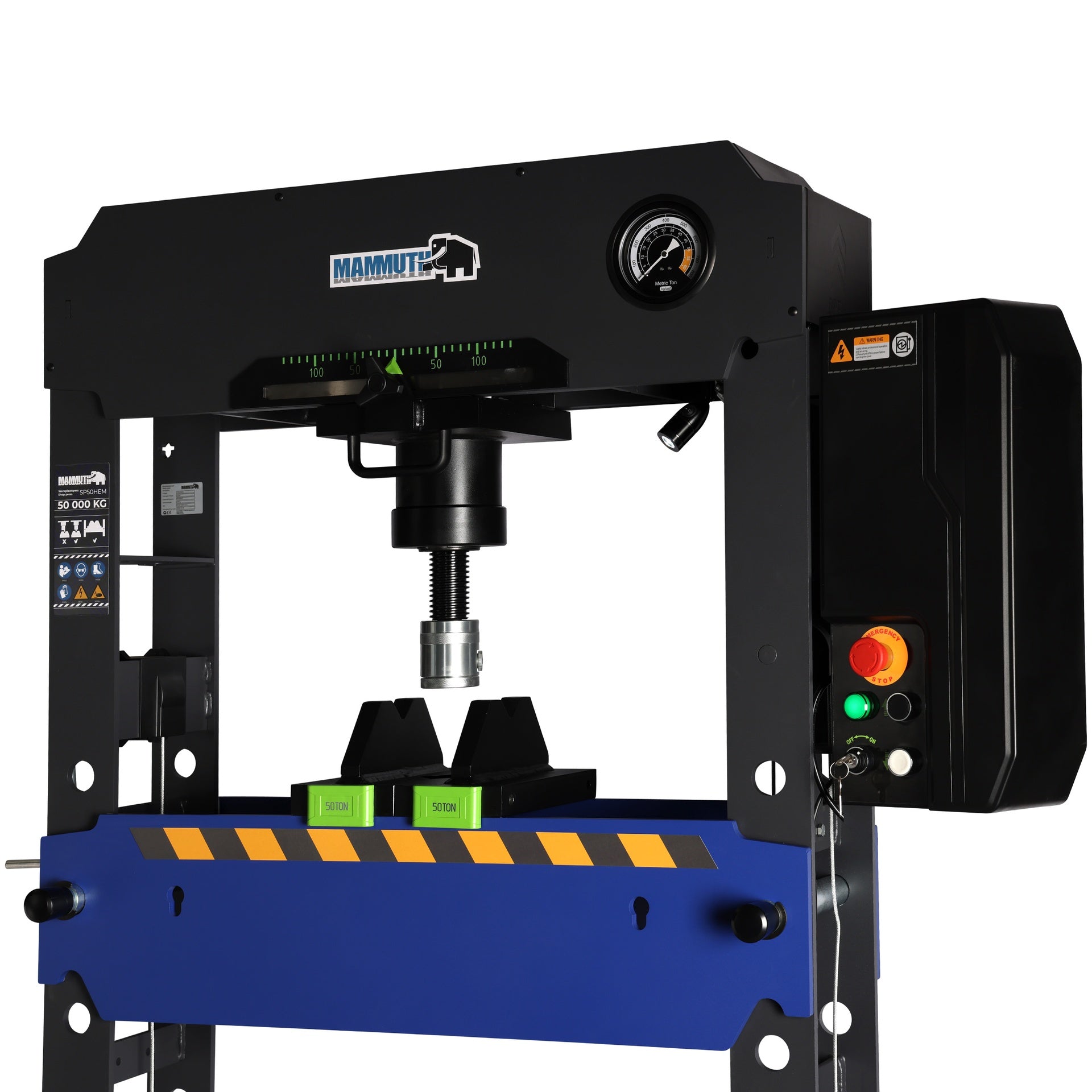 Електрохидравлична преса 50 т MAMMUTH