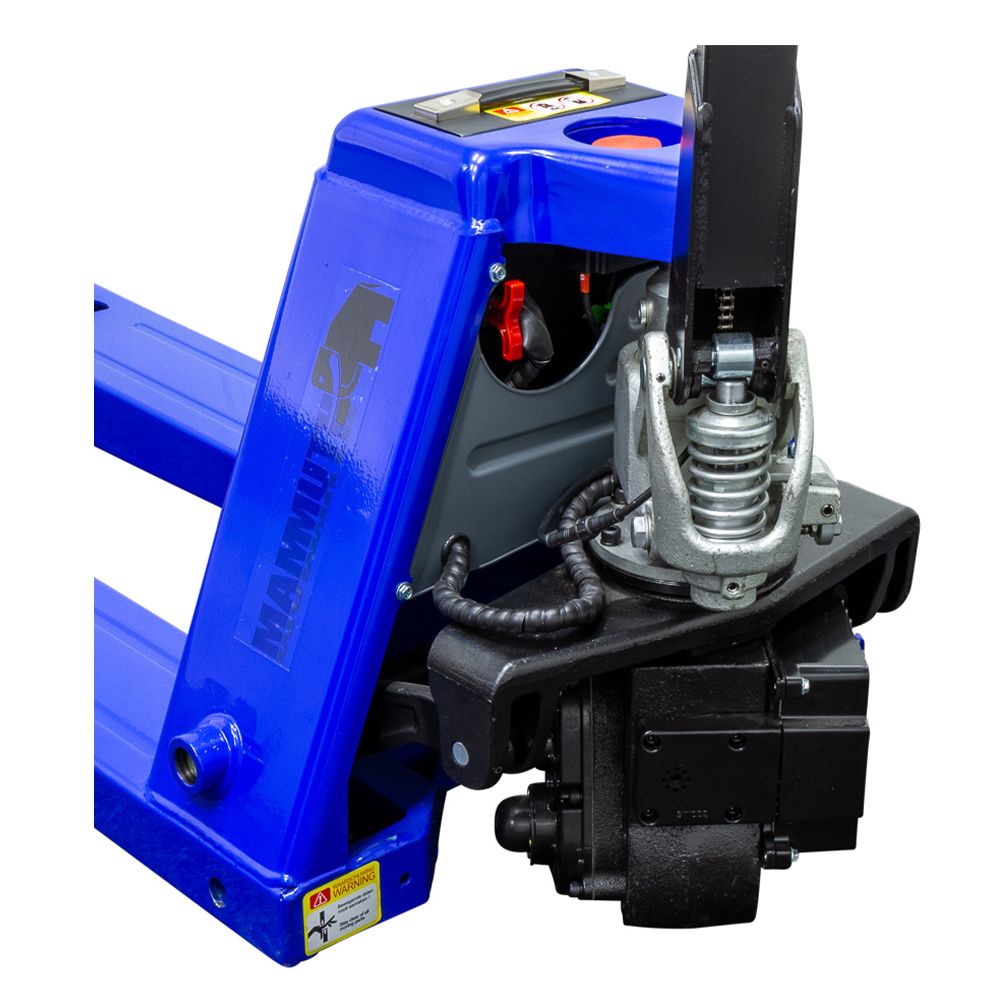 Транспалетна количка, полуелектрическа 2000 кг 2 т 115 см