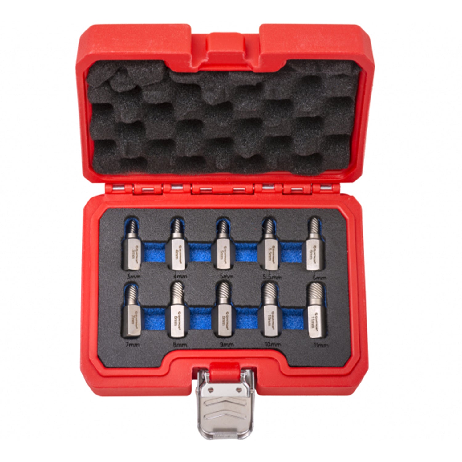 Комплект екстрактори на счупени и износени винтове 10 бр. QUATROS