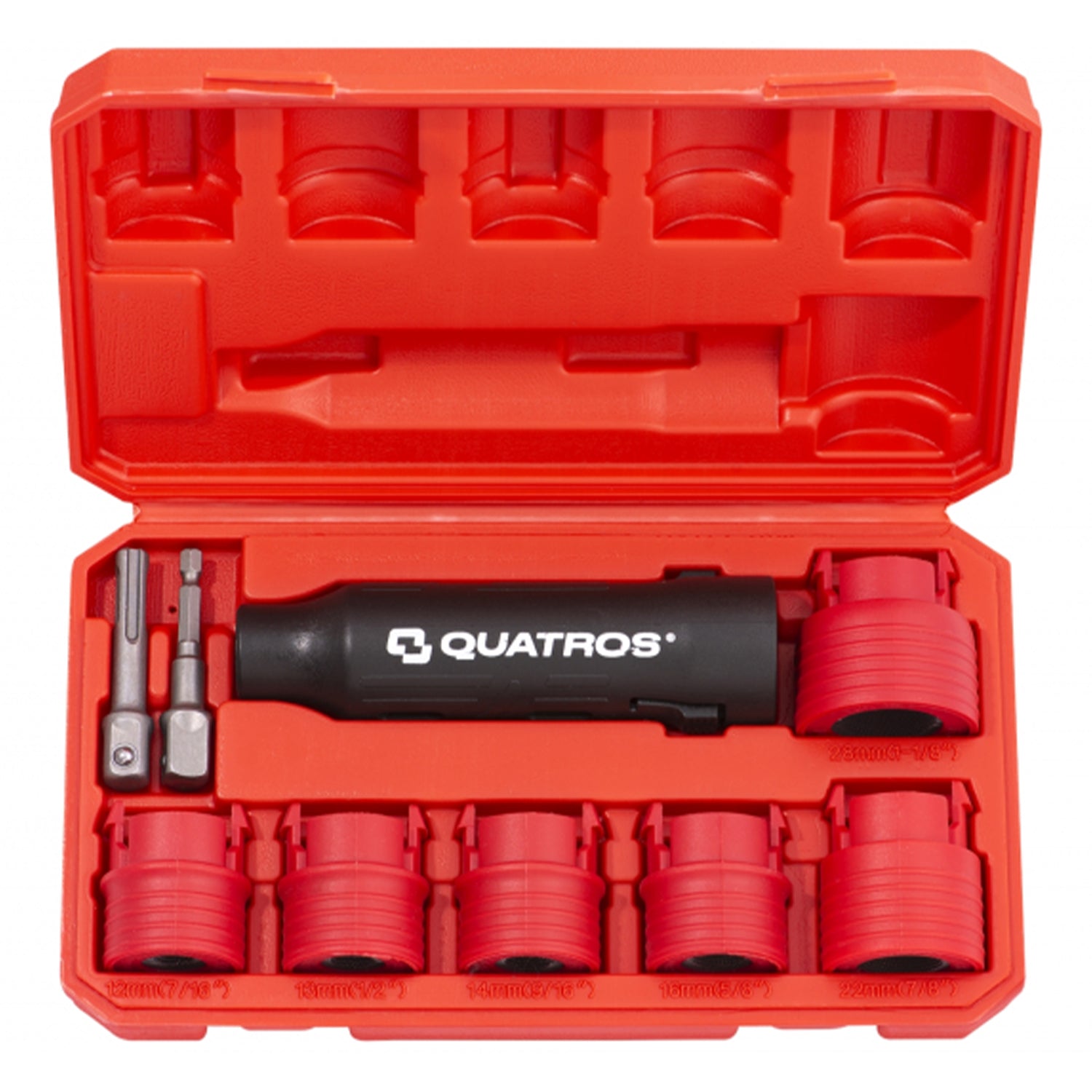 Комплект четки за почистване на болтове, винтове и гайки, 9 броя