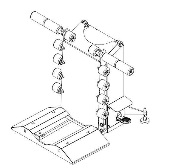 Подемник на гуми за машини за балансиране на гуми, капацитет на вдигане 70 кг