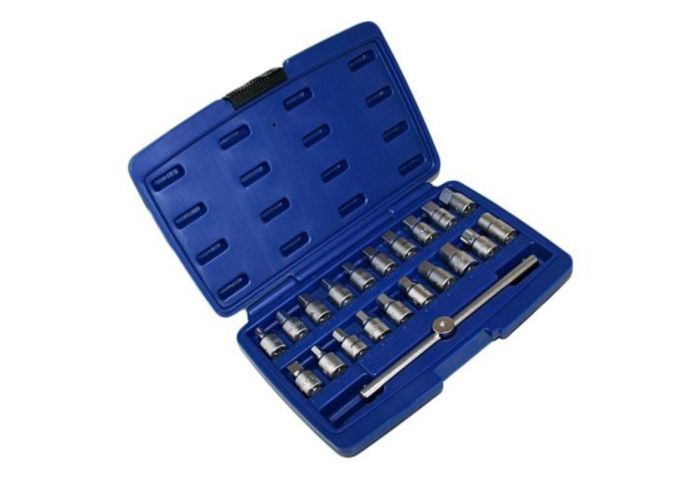 Рекуператор на масло + Комплект вложки за масло 21 части + Ключ за маслен филтър 63-120 мм GEBO TOOLS