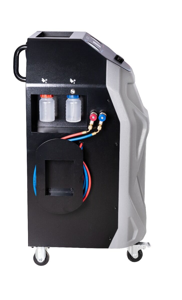 Полуавтоматична станция за зареждане на климатици с фреон R134a