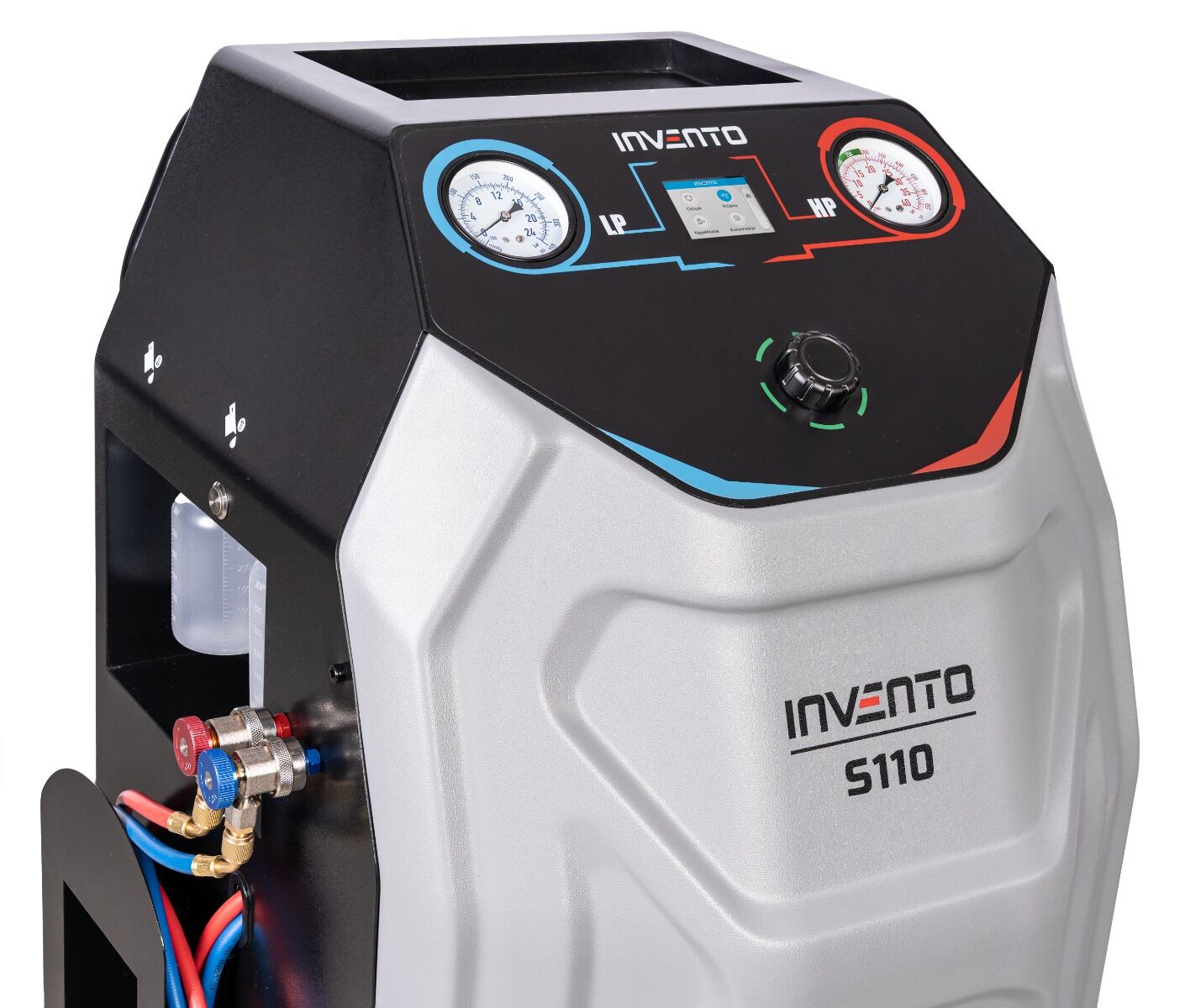 Полуавтоматична станция за зареждане на климатици с фреон R134a