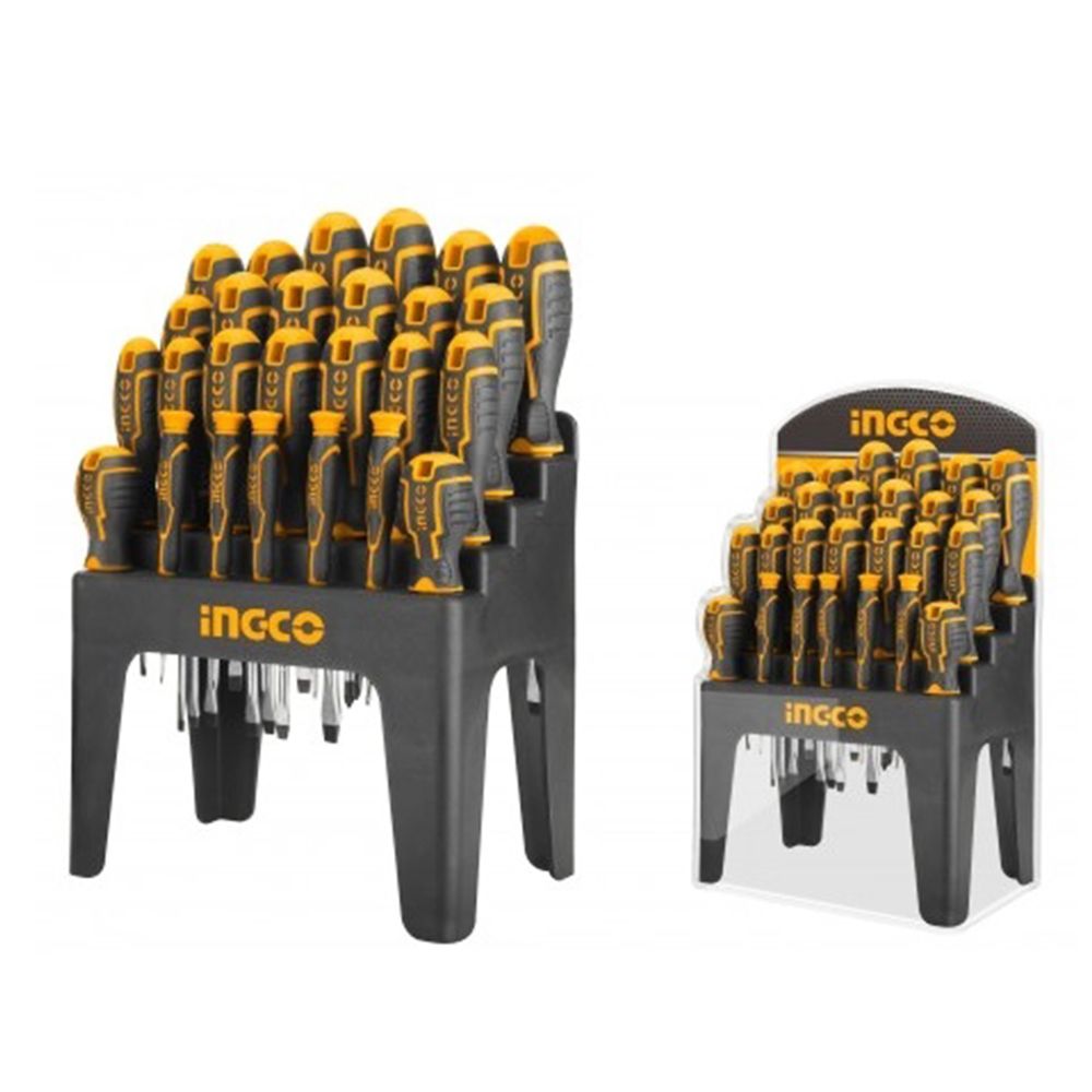 Комплект 26 отвертки CR-V INGCO