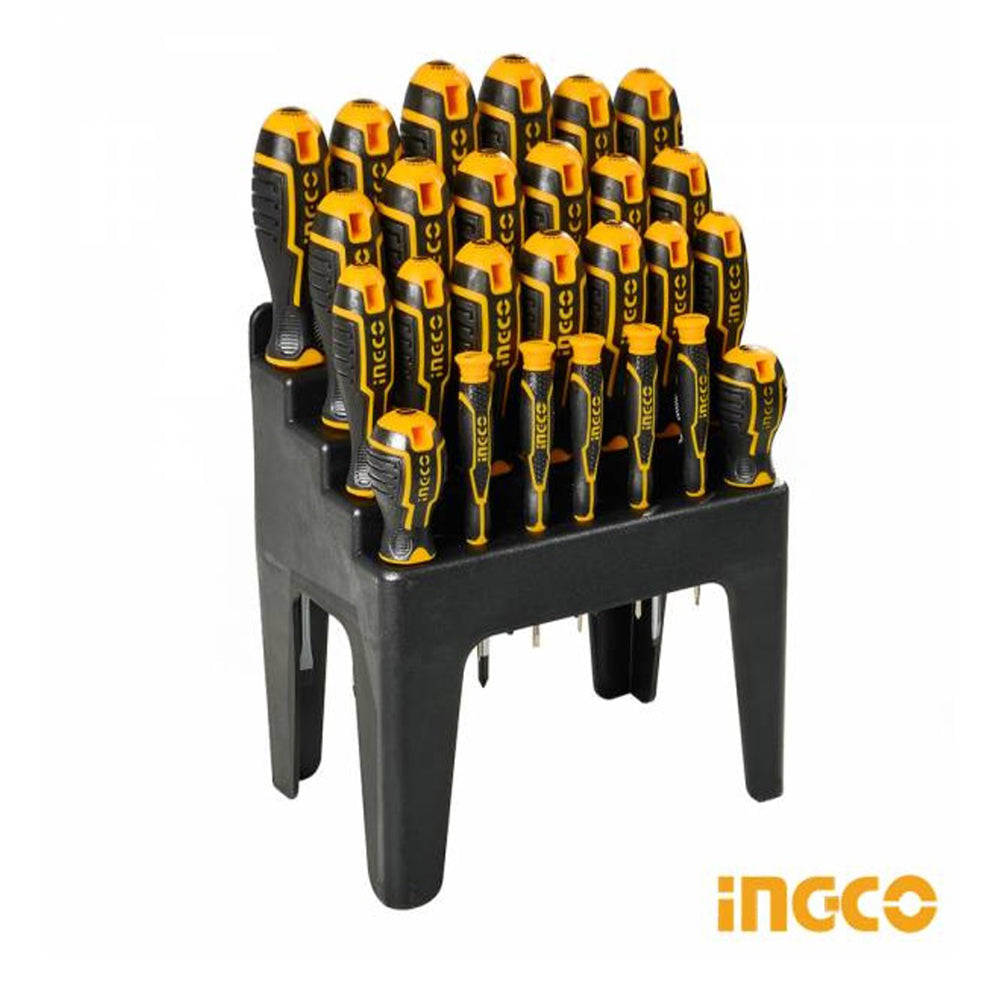 Комплект 26 отвертки CR-V INGCO