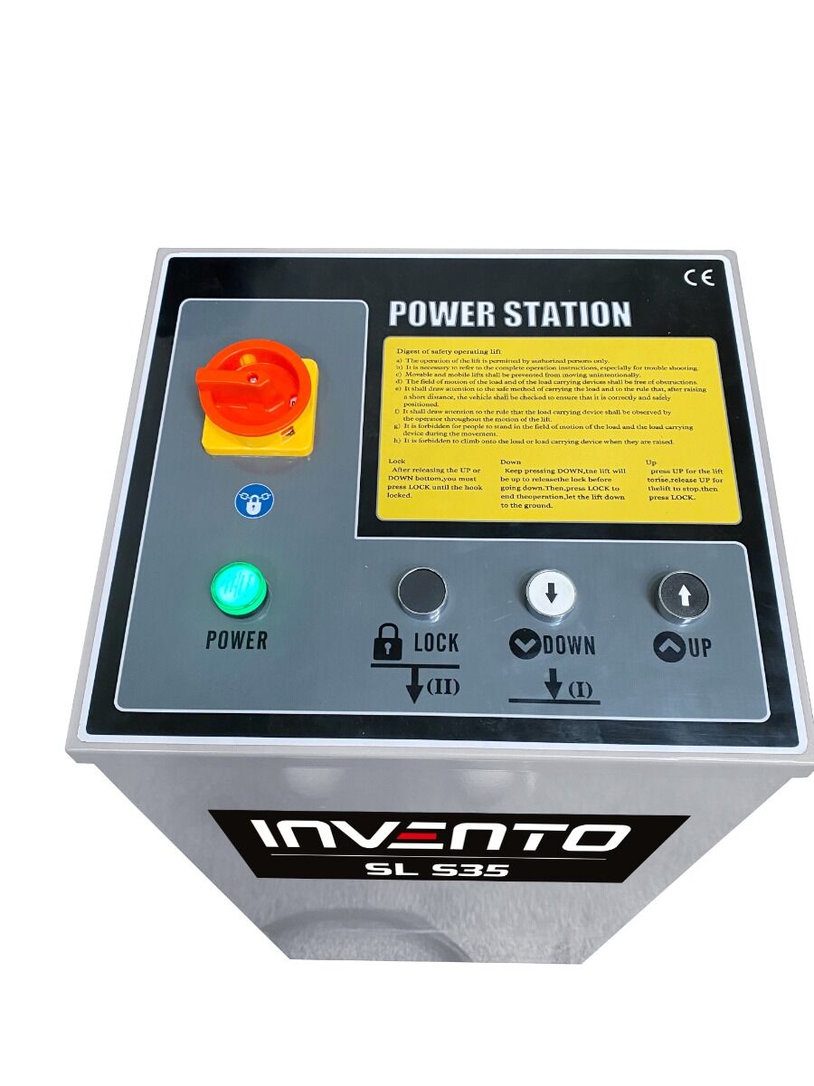 Мобилен ножичен подемник за вулканизация 3,5 тона 220V INVENTO