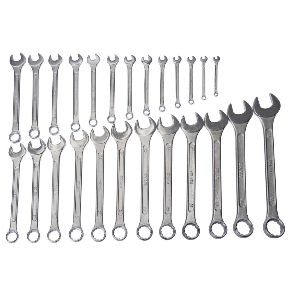 Комплект комбинирани ключове 25 бр. 6-32 MM JMC