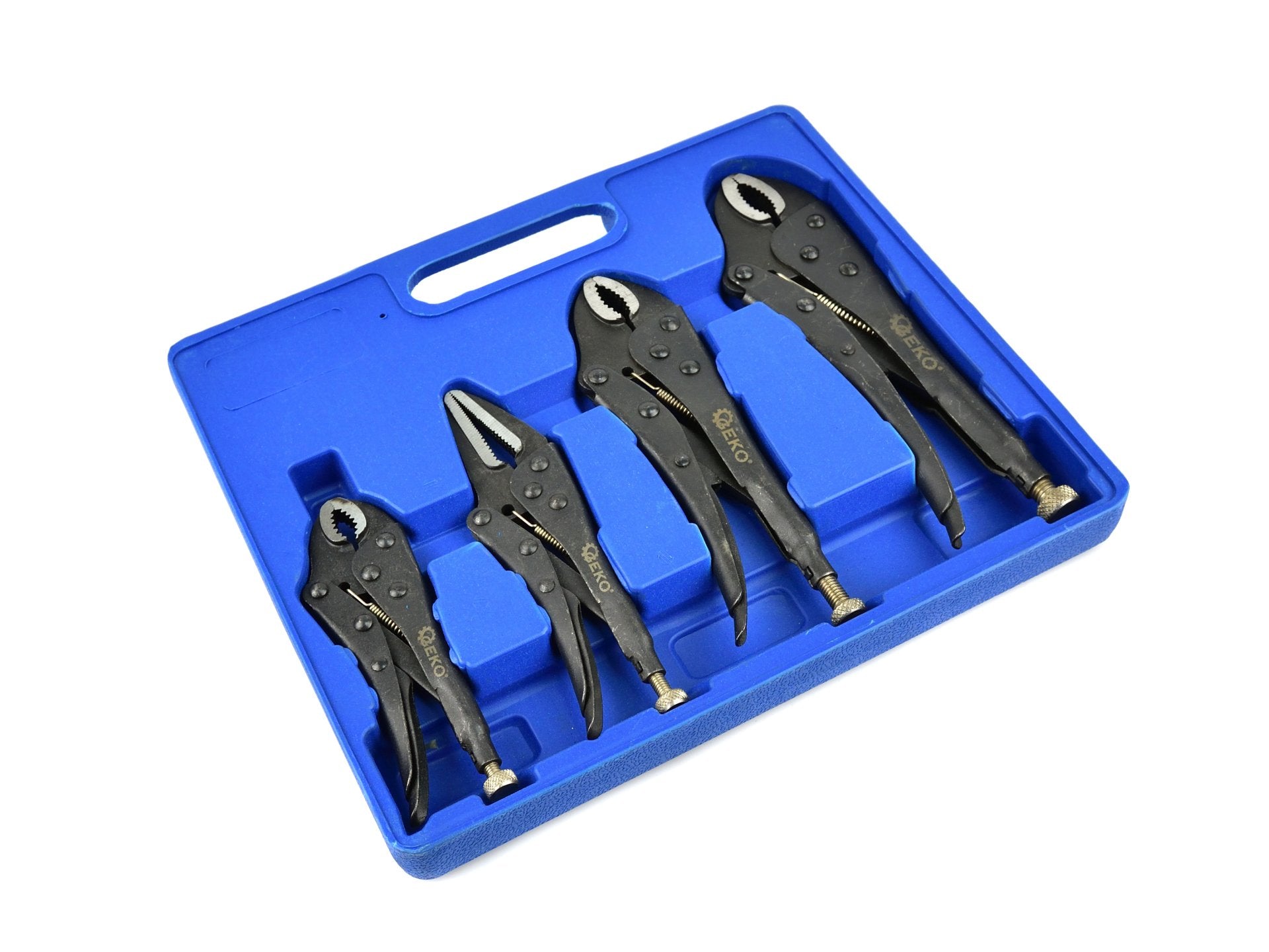 Комплект клещи самоблокиращи 4 части GEKO