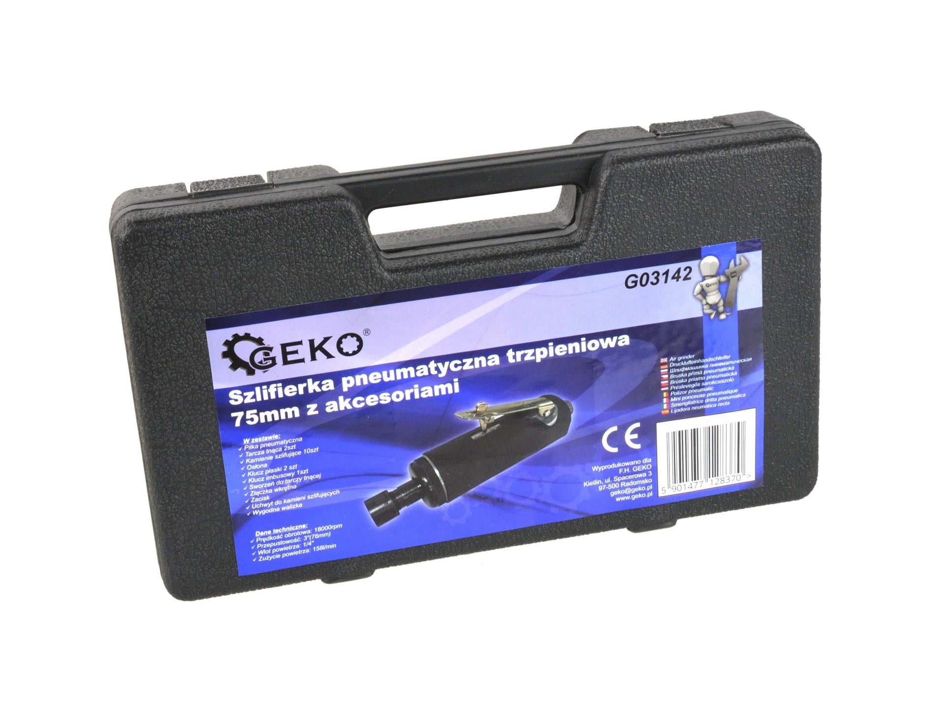 Комплект пневматичен шлайф 10 бр.