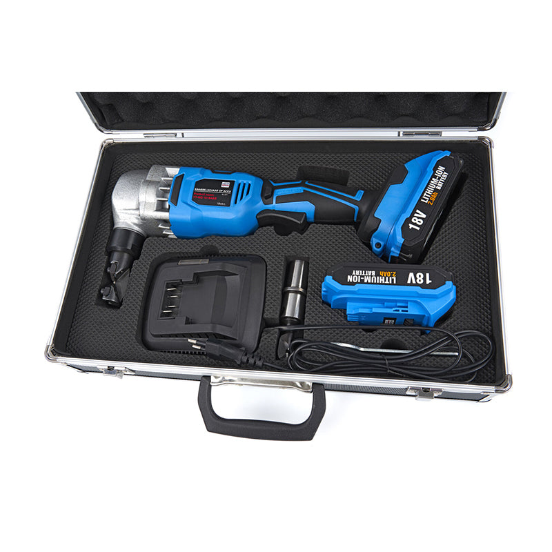 Електрическа ножица за ламарина, с батерия 18V 2.0Ah